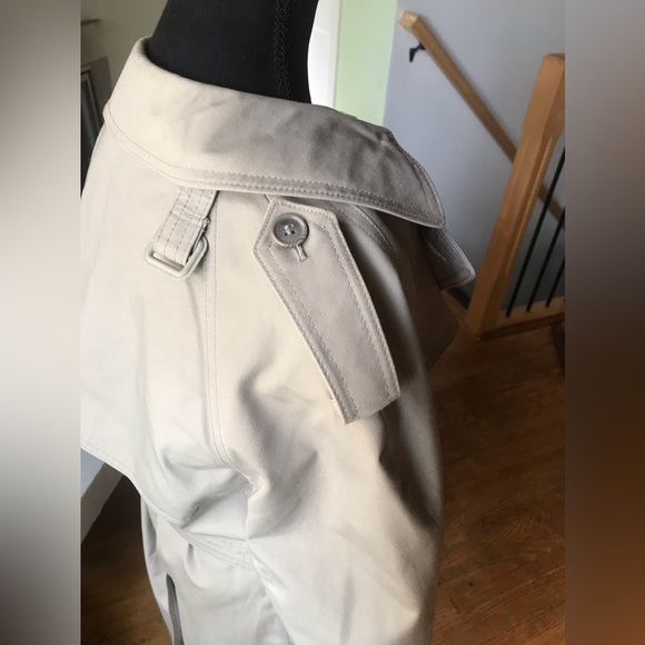 Vintage Double Breasted, Belted, Long Trench Coat EUR 40 - Picture 4 of 12